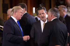 Donald Trump at Billy Graham's 95th Birthday Celebration