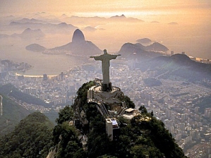 Christ the Redeemer Statue in Rio, Brazil
