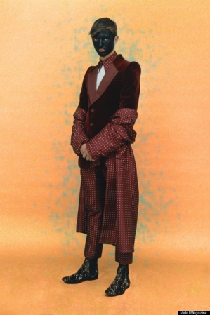 Black face-themed photo shoots