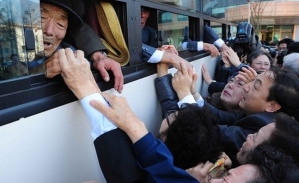 North and South Korea family reunite