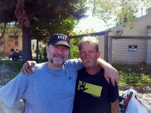 Mike Williams and his friends