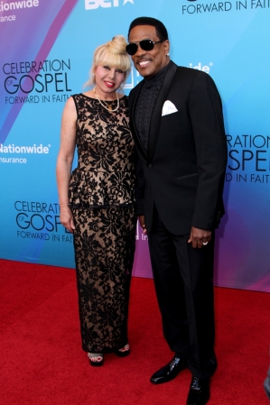 Charlie Wilson and wife Mahin - Celebration of Gospel 2014