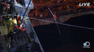 Nik Wallenda Chicago Skyline Tightrope Walk