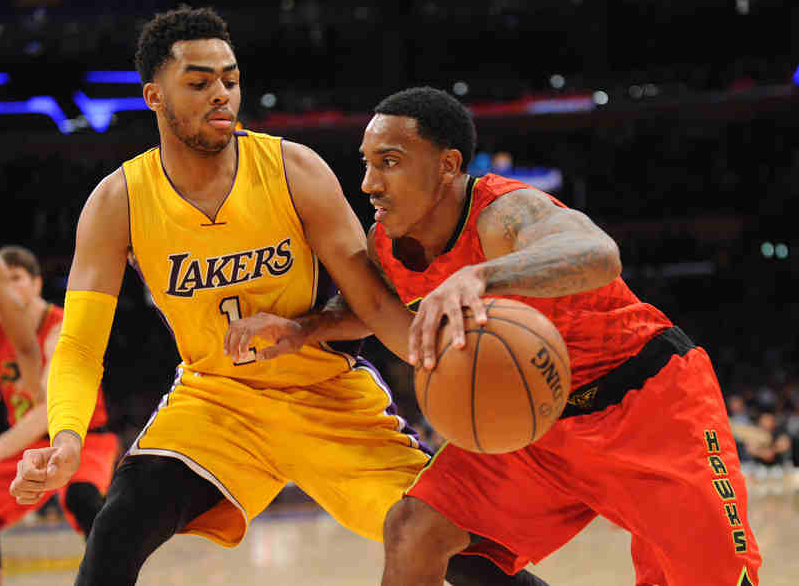 NBA: Atlanta Hawks at Los Angeles Lakers