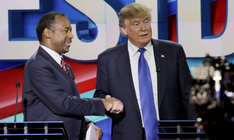Donald Trump and Ben Carson