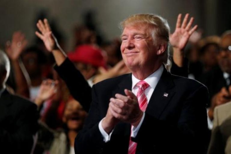 Donald Trump Detroit Church