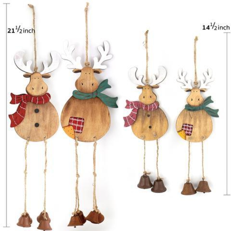 Campanula Christmas tree decoration, Father&Mother, Sister&Brother