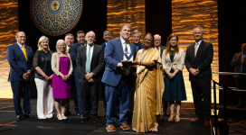 Founder of India’s “Toilet School” receives 2025 Wilberforce Award for transformative work in Delhi’s slums